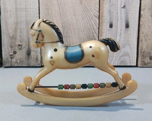 Vintage 1950s Or 60's Childs Toy Rocking Horse Made In USA