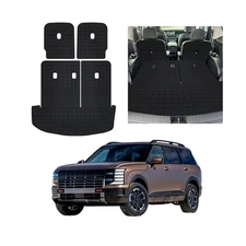 Trunk Mat for 2026 Hyundai Palisade | Cargo Liner with 2nd and 3rd Backrest M...