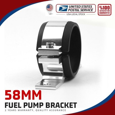 New Fuel Pump Mounting Bracket Single Filter Clamp Cradle Fit For BOSCH 044 58mm