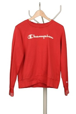 Champion Pullover Rot Medium M 36-38 in Baumwolle Jungen