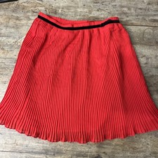 Kate Spade Pleated Red Skirt Valentines Day Girls 14 Yrs Old Teen
