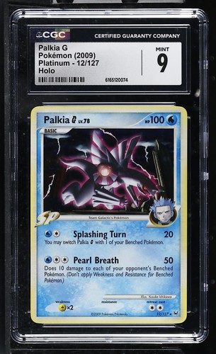 Palkia G graded CGC 9 for sale on eBay