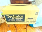 Technics SL-1500 DD Turntable 1975-76 ORIG. MODEL (MK I) NOS W/ BOX DUAL VOLTAGE