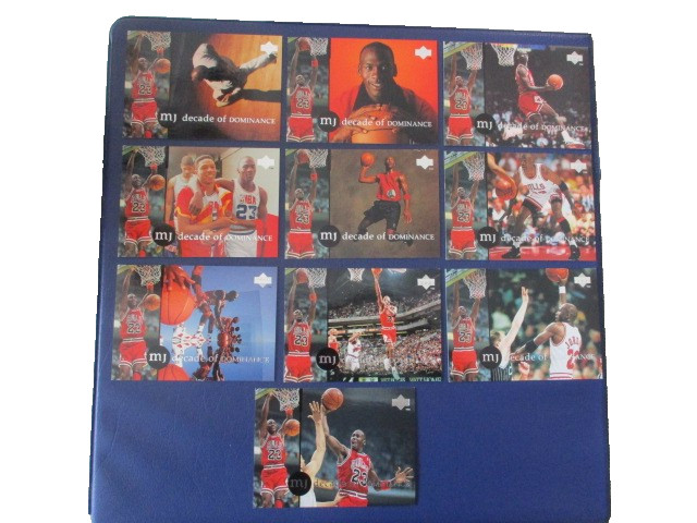1994-95 Upper Deck MJ Decade Of Dominance Complete Set (10 cards) Michael Jordan