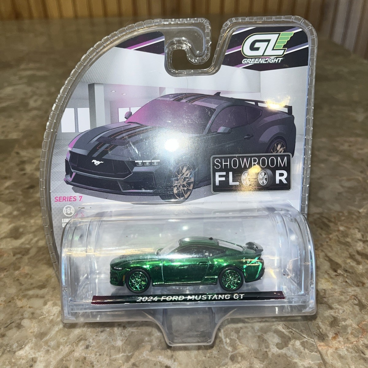 Greenlight Showroom Floor Series 7 2024 Ford Mustang GT Green