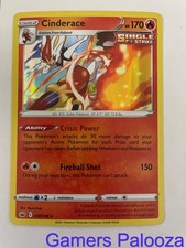 Cinderace 028/198 Holo Rare Chilling Reign Pokemon Near Mint