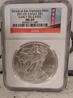 2011 * NGC * Silver Eagle S$1 * MS69 * EARLY RELEASES
