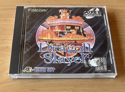 Dragon Slayer The Legend of Heroes Turbo Duo Turbografx CD ROM2