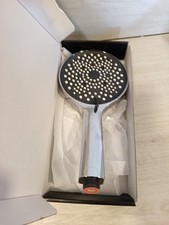 130mm Chrome Shower Head with 6 Modes - Perfect for Low Water Pressure