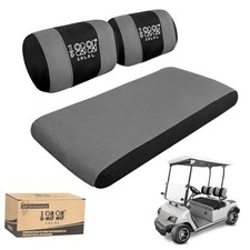 Golf Cart Front Seat Covers for Yamaha G2/G9/G16/G19/G22  Club Car Black Gray