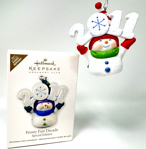 Hallmark Keepsake Ornament 2010 Frosty Fun Decade - 1st in Series