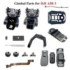 Original Gimbal Parts for DJI AIR 3 Yaw Roll Arm Camera Shell PTZ Flex Cable lot