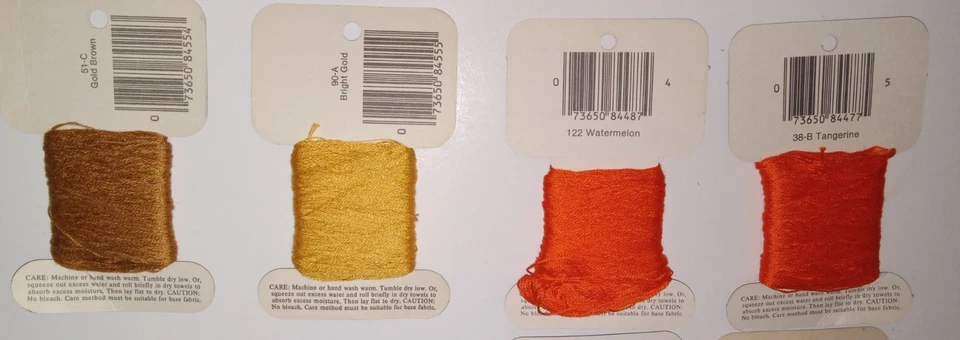 Lot of 23 ~ JP Coats ~"Loop Embroidery Floss" 100% Cotton ~ 50 Yds ~ Made In USA - Image 4 of 4