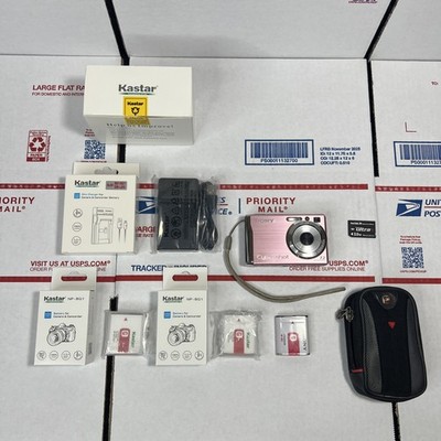 NrMINT -Sony Cyber-shot DSC-W80 Digital Camera 7.2 MP +NEW extras -SAME DAY SHIP