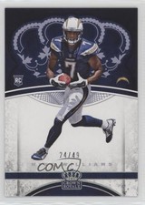 2017 Panini Preferred Crown Royale Rookies Platinum 24/49 Mike Williams #86 0a1