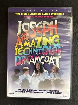 Joseph and the Amazing Technicolor Dreamcoat (DVD, 1999) Donny Osmond NEW SEALED