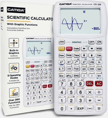 Scientific Calculator with Graphic Functions - Multiple Modes with Intuitive Int