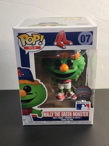FUNKO POP MLB WALLY THE GREEN MONSTER#07 W/PROTECTOR!!