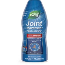 Nature's Way Joint Movement Glucosamine Liquid Supplement, Unisex,16 fl oz