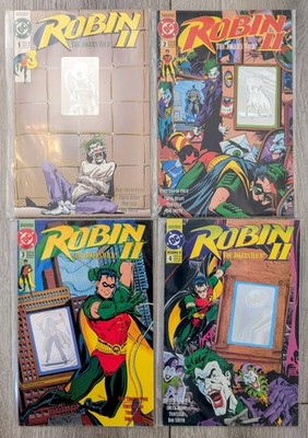 DC Robin II The Joker's Wild 1 2 3 4 Comics Lot Bundle Hologram Covers