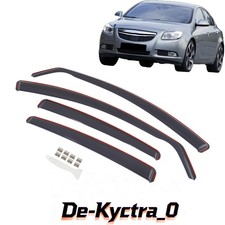 Regenabweiser Windabweiser  Für Opel Insignia 2009-2016 4-Tlg Set schwarz getönt