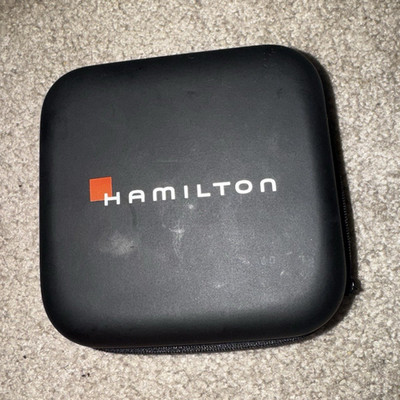 Hamilton Khaki Chronograph Quartz 40mm Black Dial Stainless Steel Bracelet 50m