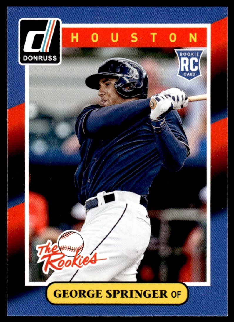 2014 Donruss The Rookies George Springer Houston Astros #32 R36
