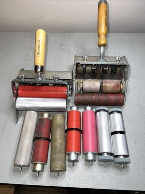 Vintage LOT SALE CENTURION Wallprinting Paint Faux Pattern Roller Tools