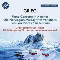 Audio Cd - Edvard Grieg - Piano Concert In A Minor - Vox Classics -D- Neu