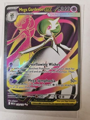  Mega Gardevoir ex 159/132 M1s: Mega Evolution Full Art Holo English   