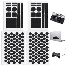 4 Pack Phone Grip Tape, Finger Grip Stickers Decal Clear Non Slip Kit