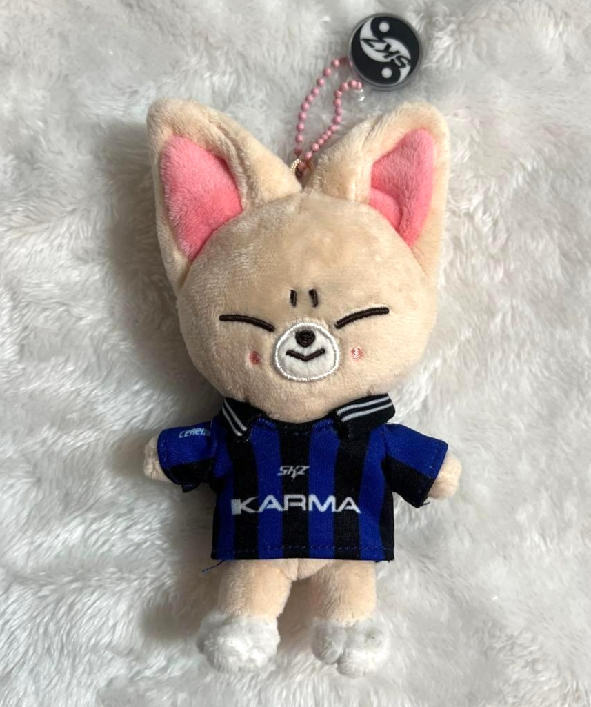 Stray Kids SKZOO FoxI.Ny I.N KARMA Official Plush Doll Keychain