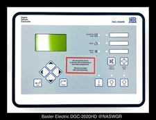 Basler Electric DGC-2020HD-5NS1DNSBA Digital Genset Controller - Unused