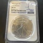 2025 American Silver Eagle NGC MS70 ASE Early Releases