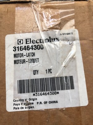 Motore Serratura Porta Forno Frigidaire 316464300 | E4-3a, Testato Funzionante