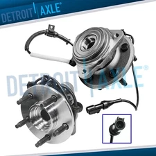 4WD Pair Front Wheel Bearing Hub Assembly for 2001 2002 Mazda B3000 B4000