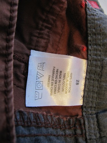 Union Bay Boy's Lightweight Cargo Shorts Rust 28 - Picture 3 of 7