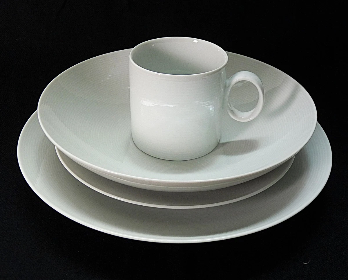 Bol Rond Thomas Par Rosenthal, Saladier En Porcelaine Bleu Nuit 15cm