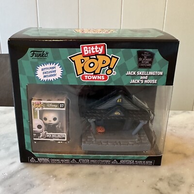 Funko Bitty Pop Towns 07 Jack Skellington and Jack's House