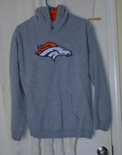 Denver Broncos Youth Size Large Hoodie