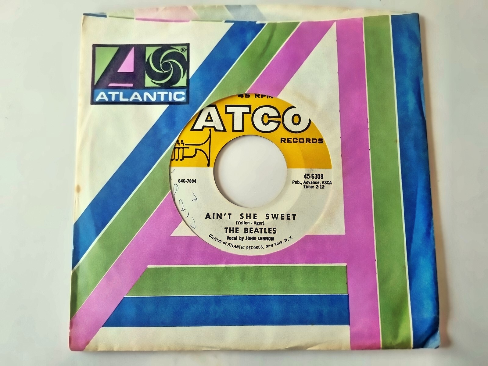 The Beatles - Ain't she sweet/ Nobody's child 7'' Vinyl US