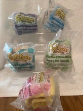 Complete Set of 5 McDonald  s Flintstones Happy Meal Toys 1993   SEALED. Y