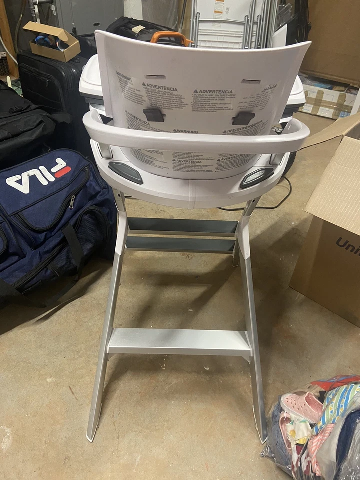 4moms Connect High Chair - White/Gray - Image 4 of 4