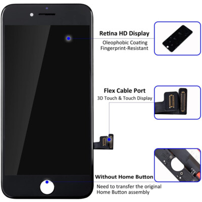 For Apple iPhone 7 Plus LCD Touch Screen Digitizer Replacement
