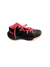 Under Armour Jet 21 Black  Pink Sneakers Basketball Shoes GS Size 5 Youth