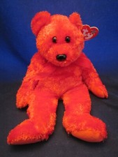 TY Beanie Buddies Sizzle 2001 Teddy Bear  NEW with TAG