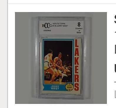 1974 Card Jerry West BCCG 8 - Picture 1 of 1