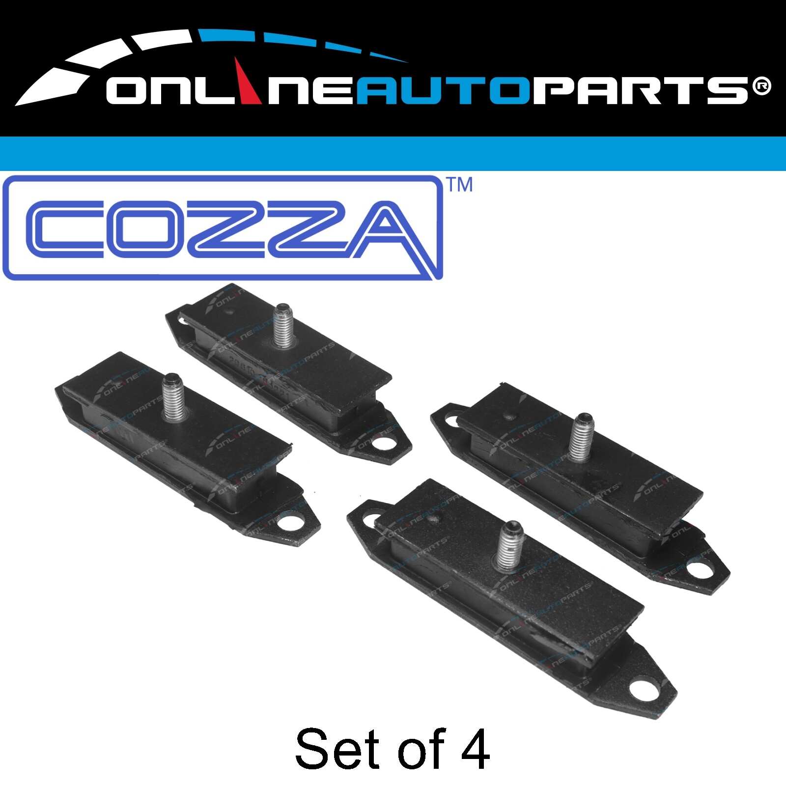 Transfer Case Mount Set of 4 for Suzuki Suzuki LJ50 LJ80 LJ81 19741981