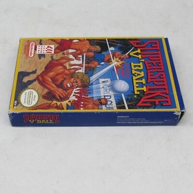 Super Spike V'Ball - Nintendo NES - Box w/ Game GOOD Condition TESTED FAST SHIP