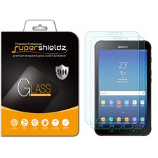 2x Supershieldz Tempered Glass Screen Protector for Samsung Galaxy Tab Active2